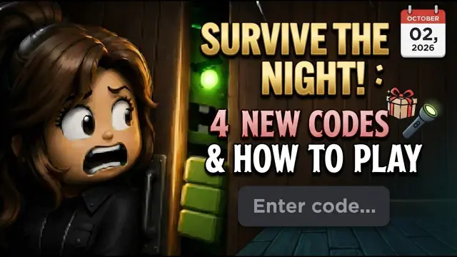 Survive The Night Codes (October 2026) – Working Codes